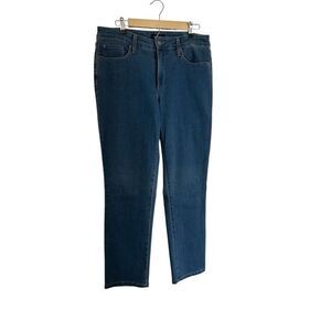 Charter Club Women's Straight Jeans Blue Size 10S